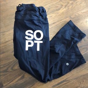 Lululemon Inspire Crop 6 SOPT SOULCYCLE